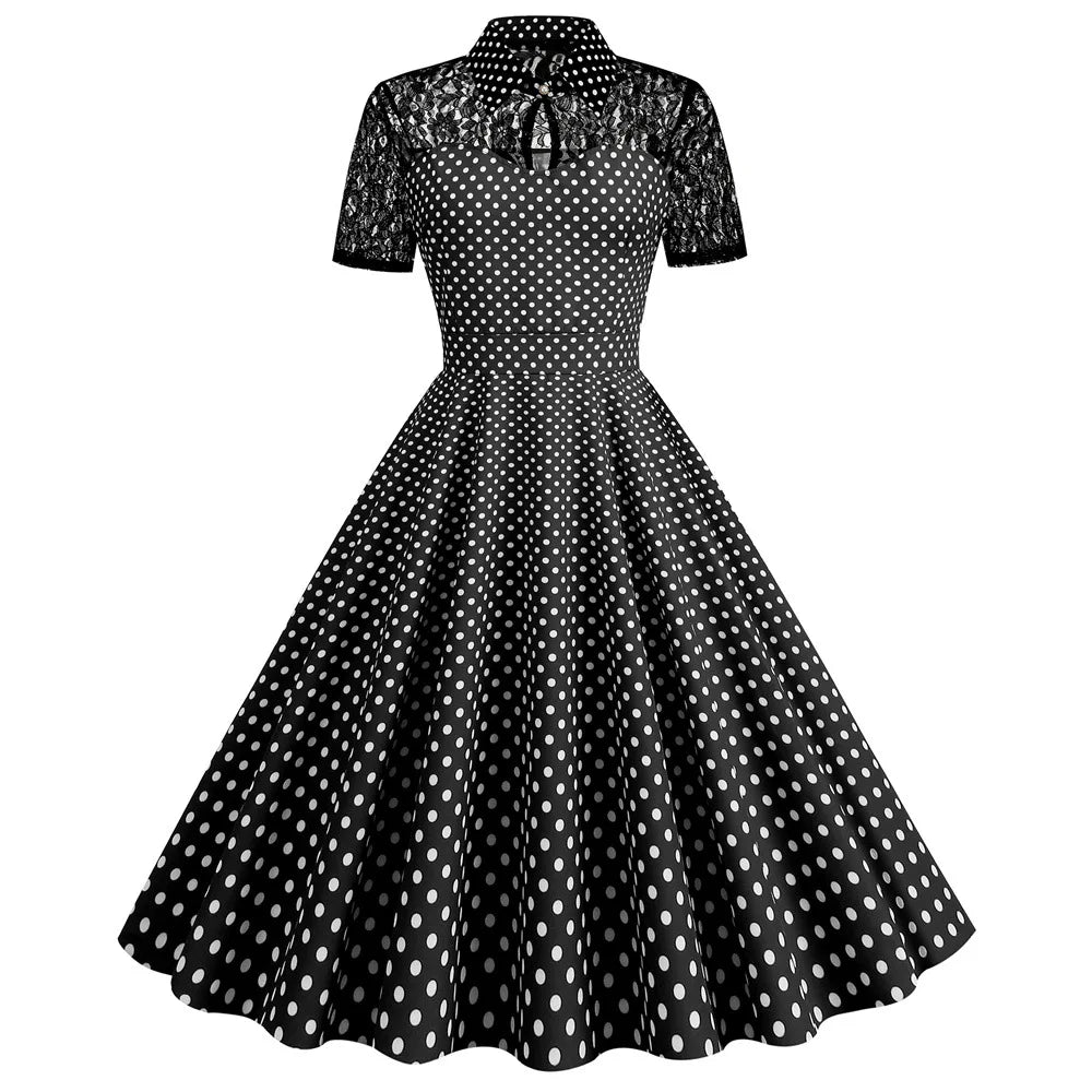 Retro Plaid Vintage Dresses From the 50s, 60s and 70s
