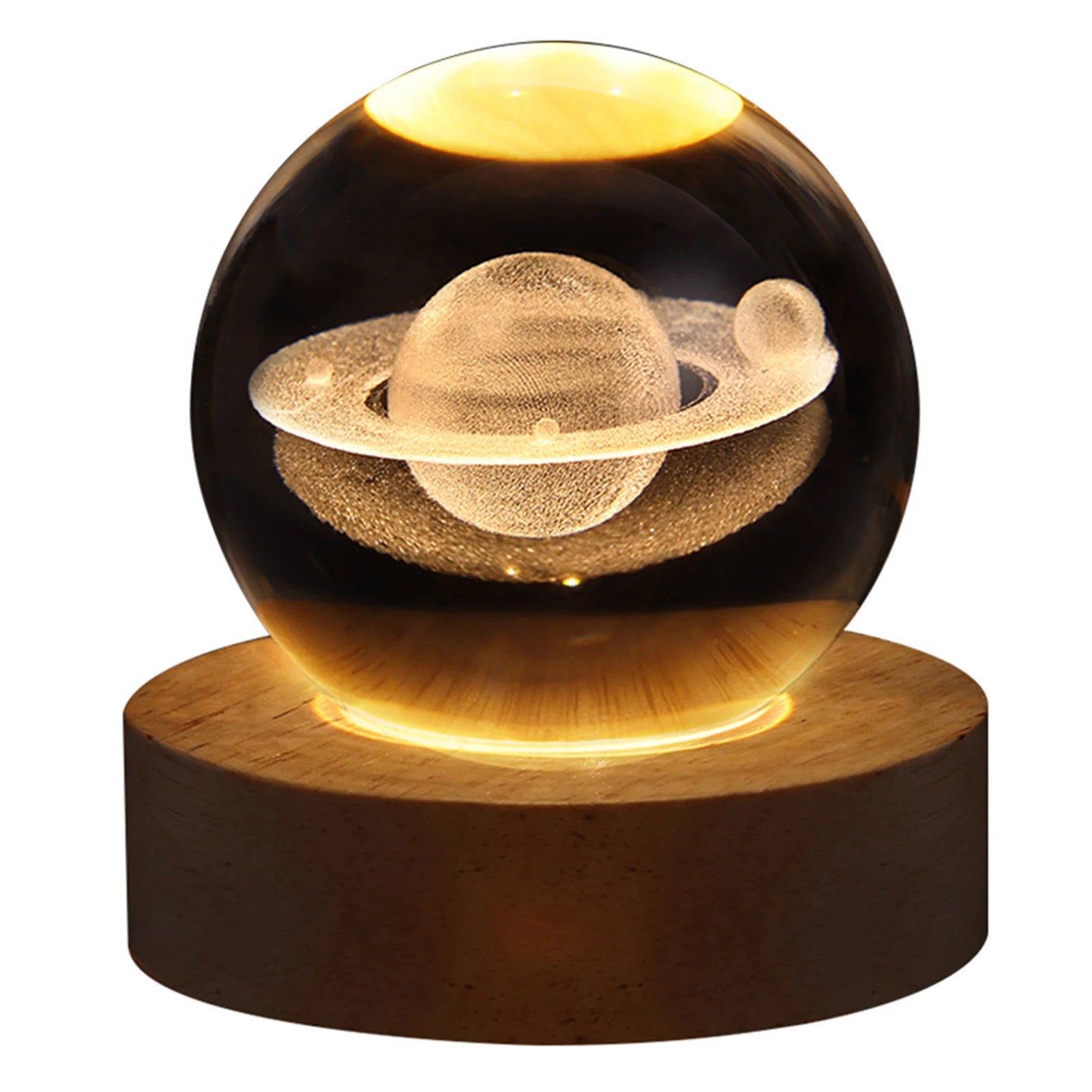 Led crystal ball