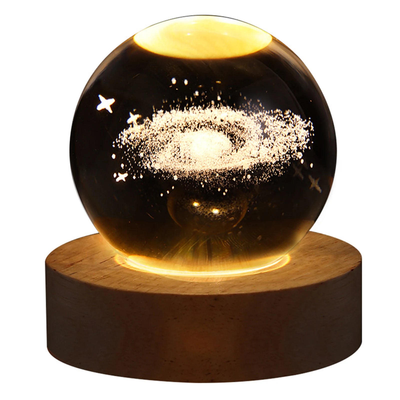 Led crystal ball