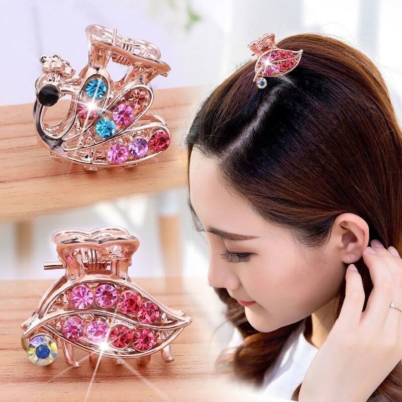 Butterfly Clasp Hair Jewelry Hairpin - StylishShop