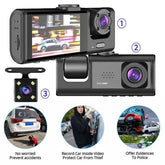 Cameras Dash Cams with IR Night Vision Loop Recording and 2" IPS Screen Full HD 1080P - StylishShop