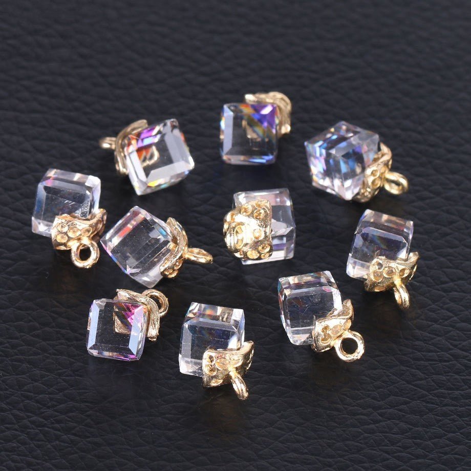 Cubic Glass Crystal Jewelry Making Accessories - StylishShop