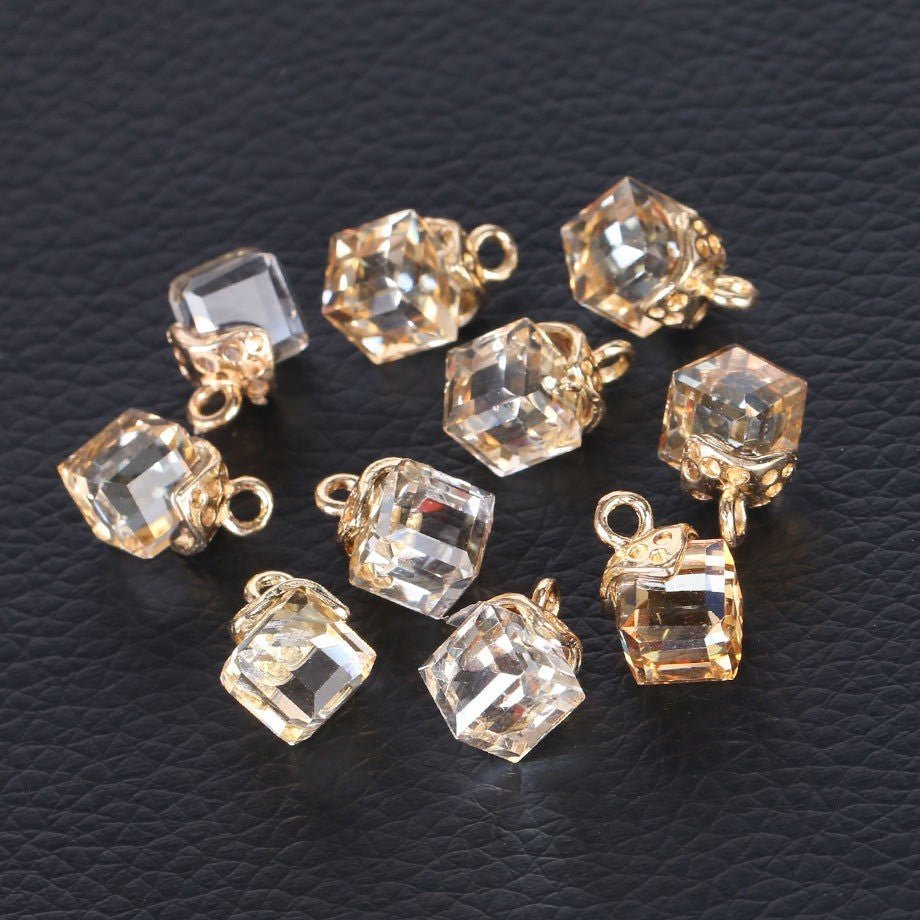 Cubic Glass Crystal Jewelry Making Accessories - StylishShop