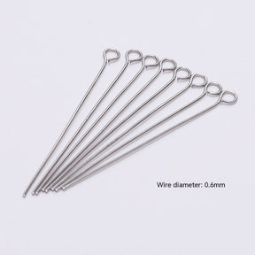 DIY Jewelry Accessories Jewelry Beading Material Stainless Steel 9 - pin - StylishShop