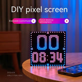 DIY Pixel Atmosphere Good Item Layout Night Light E - sports Decoration Table Lamp Desktop Creativity Atmosphere 360 - 700g - StylishShop