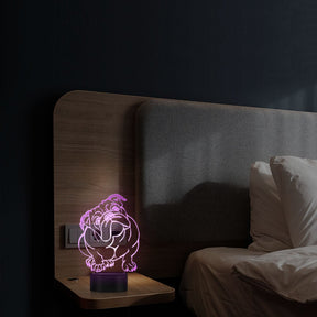 Dog LED Acrylic Small Night Light 295g - StylishShop