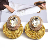 Earrings New Color Crystal Diamond Jewelry - StylishShop