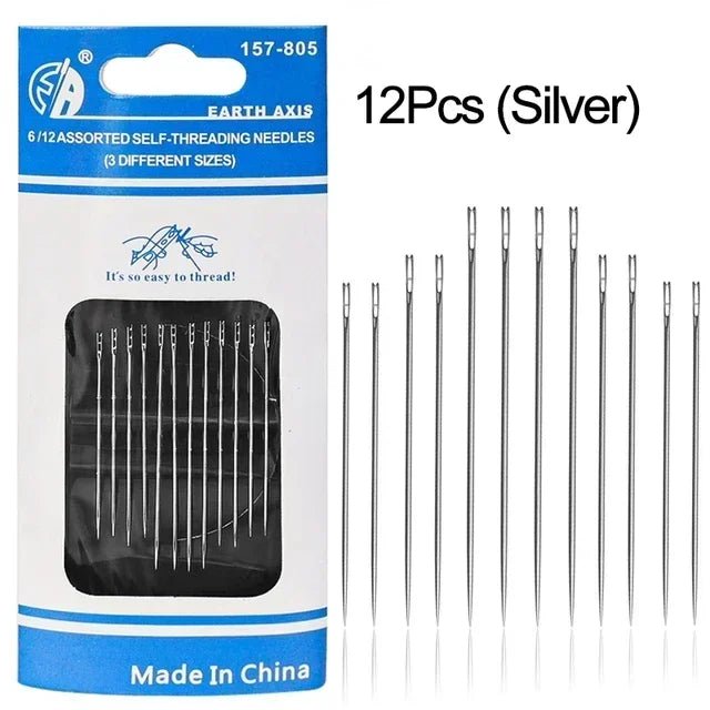 Effortlessly Sew with 30/12 Stainless Steel Hand Needles - DIY, Elderly Friendly - StylishShop