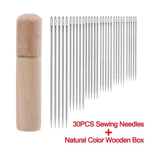 Effortlessly Sew with 30/12 Stainless Steel Hand Needles - DIY, Elderly Friendly - StylishShop