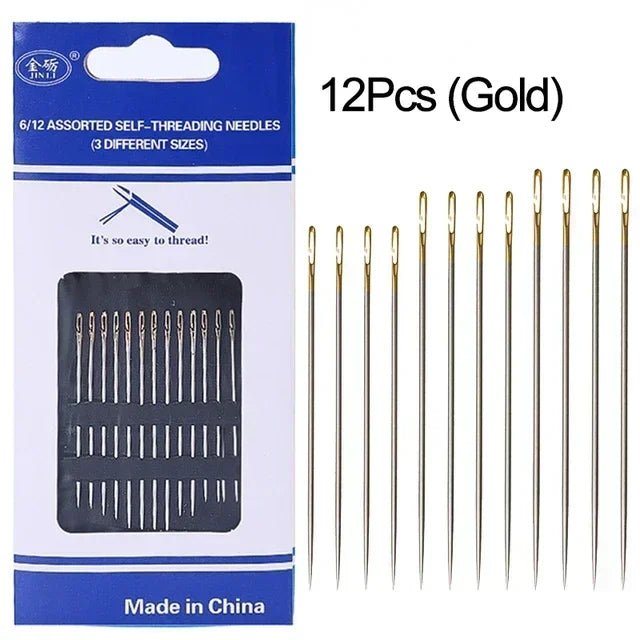 Effortlessly Sew with 30/12 Stainless Steel Hand Needles - DIY, Elderly Friendly - StylishShop