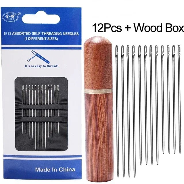 Effortlessly Sew with 30/12 Stainless Steel Hand Needles - DIY, Elderly Friendly - StylishShop