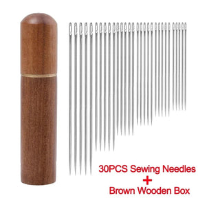 Effortlessly Sew with 30/12 Stainless Steel Hand Needles - DIY, Elderly Friendly - StylishShop