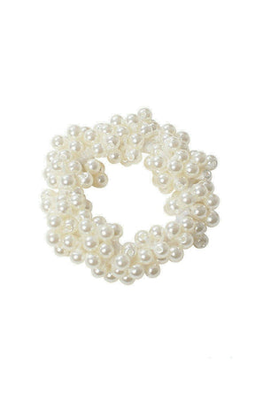 Girls Pearl Headdress Jewelry Hair Tie - StylishShop