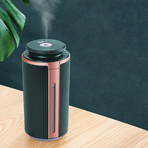 Home Bedroom Office Mini Silent Humidifier USB Night Light Spray 270g - StylishShop