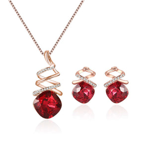 Jewelry Set Bridal Necklace Earrings Fashion Jewelry Set - StylishShop