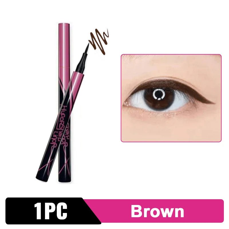 Long - Lasting Waterproof Black Eyeliner Pencil - Quick - Dry, No Blooming - 36H Wear - Professional/Home Use - StylishShop