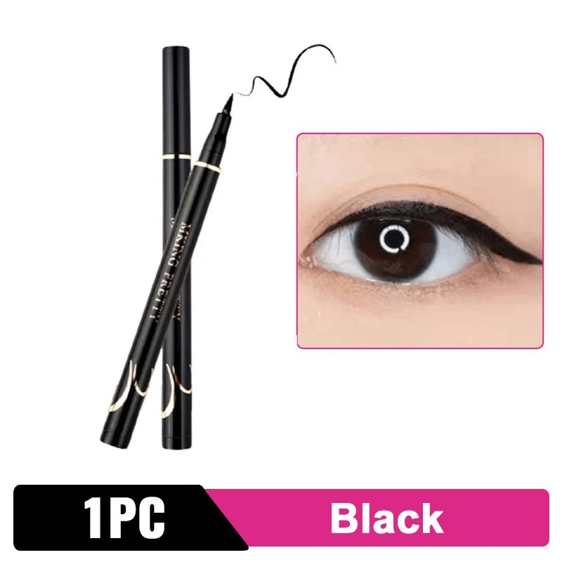 Long - Lasting Waterproof Black Eyeliner Pencil - Quick - Dry, No Blooming - 36H Wear - Professional/Home Use - StylishShop