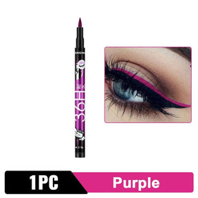 Long - Lasting Waterproof Black Eyeliner Pencil - Quick - Dry, No Blooming - 36H Wear - Professional/Home Use - StylishShop