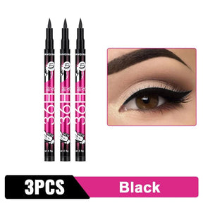 Long - Lasting Waterproof Black Eyeliner Pencil - Quick - Dry, No Blooming - 36H Wear - Professional/Home Use - StylishShop