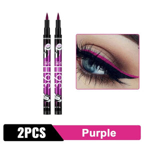 Long - Lasting Waterproof Black Eyeliner Pencil - Quick - Dry, No Blooming - 36H Wear - Professional/Home Use - StylishShop