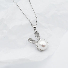 Luxury Cute Rabbit With Pearl Jewelry - StylishShop