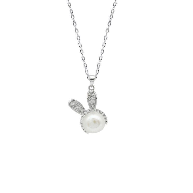 Luxury Cute Rabbit With Pearl Jewelry - StylishShop