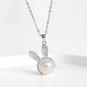 Luxury Cute Rabbit With Pearl Jewelry - StylishShop