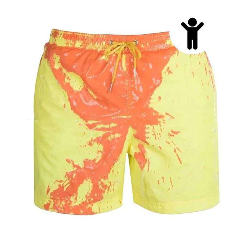 Magical Change Color Beach Shorts Summer Men Swimming Trunks Swimwear Swimsuit Quick Dry bathing shorts Beach Pant - StylishShop