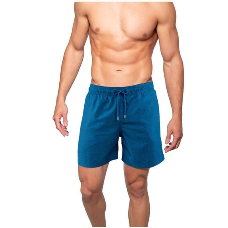 Men's Printed Beach Shorts Sports Double Layer Shorts Summer - StylishShop