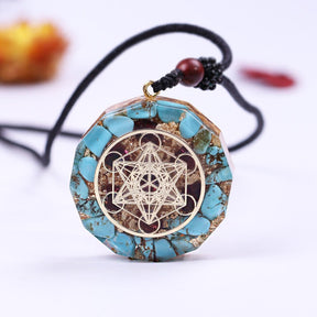 Natural Crystal Seven Chakra Pendant Jewelry - StylishShop