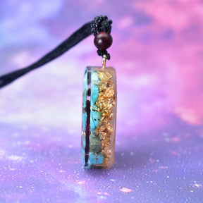 Natural Crystal Seven Chakra Pendant Jewelry - StylishShop