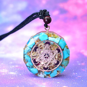 Natural Crystal Seven Chakra Pendant Jewelry - StylishShop