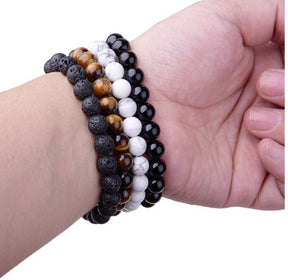 Onyx Elegance: Stunning Black Bracelet - StylishShop