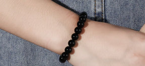 Onyx Elegance: Stunning Black Bracelet - StylishShop