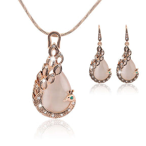 Peacock Jewelry Set - StylishShop