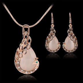 Peacock Jewelry Set - StylishShop