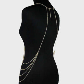 Pearl body chain jewelry - StylishShop