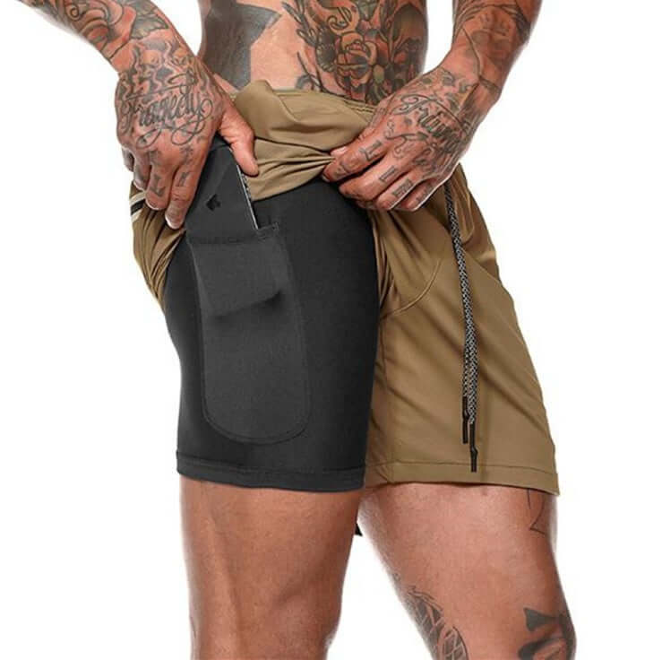 Pocket Compression Shorts - StylishShop