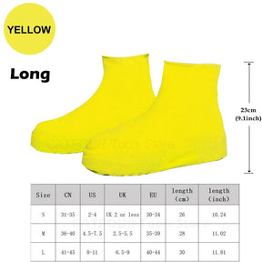 Premium Waterproof Silicone Shoe Covers - Non - Slip, Reusable, Anti - Slip - Ideal for Outdoor Rainy Days - StylishShop