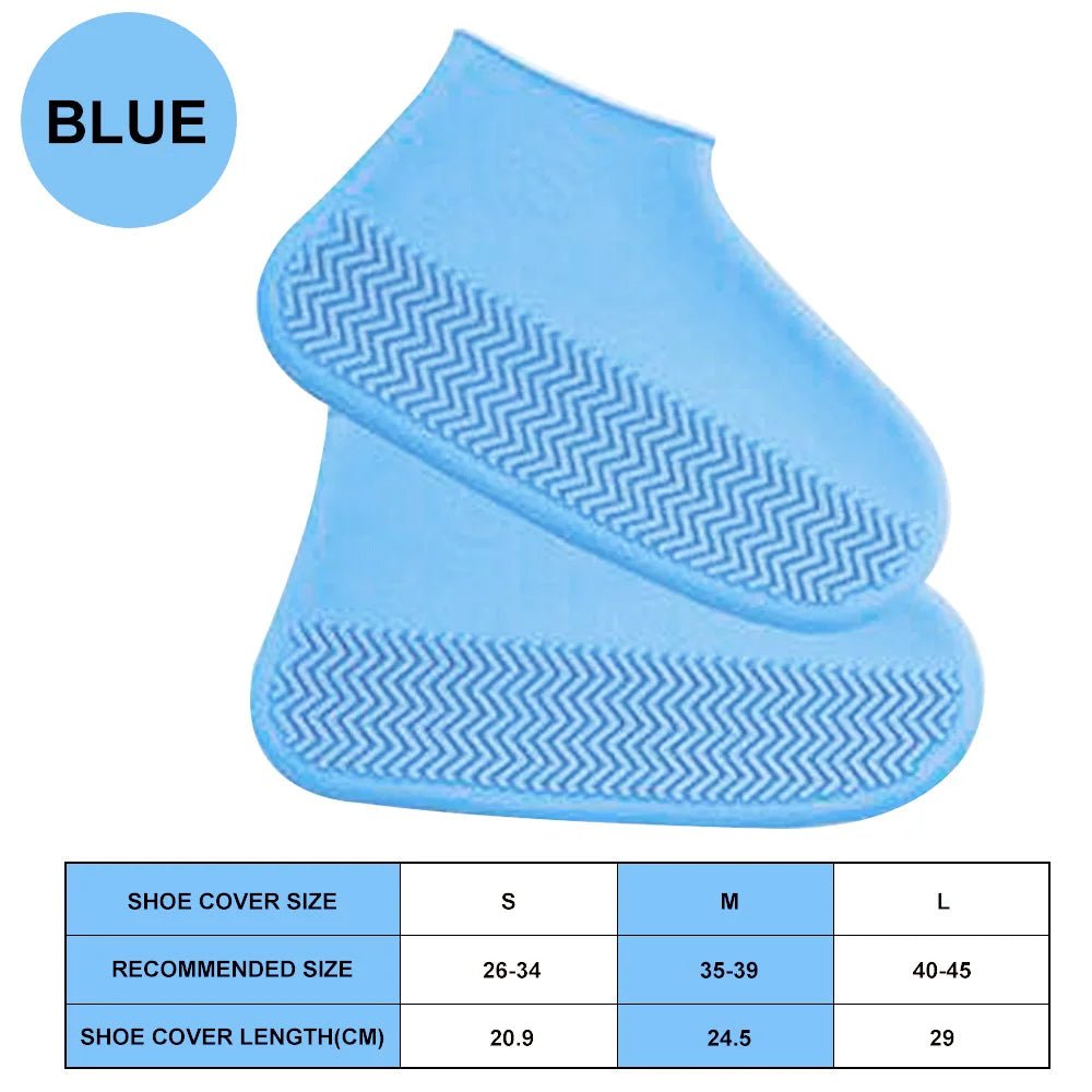 Premium Waterproof Silicone Shoe Covers - Non - Slip, Reusable, Anti - Slip - Ideal for Outdoor Rainy Days - StylishShop