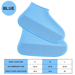 Premium Waterproof Silicone Shoe Covers - Non - Slip, Reusable, Anti - Slip - Ideal for Outdoor Rainy Days - StylishShop