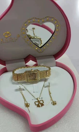 Simple Exquisite Jewelry Watch Necklace Gift Box Jewelry - StylishShop