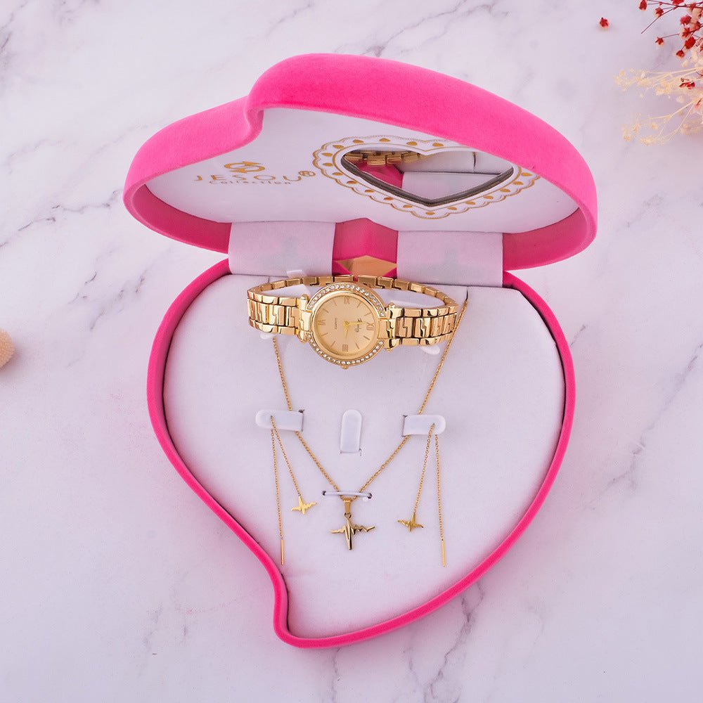 Simple Exquisite Jewelry Watch Necklace Gift Box Jewelry - StylishShop