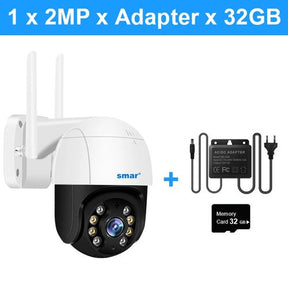 Smar 4K 8MP Wifi PTZ Camera 5x Digital Zoom AI Human Detect ONVIF - StylishShop