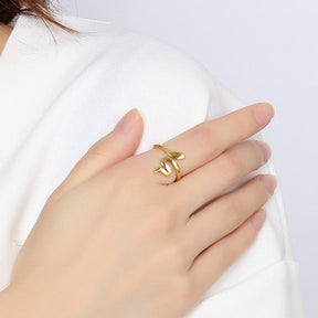 Stainless steel snake ring - StylishShop