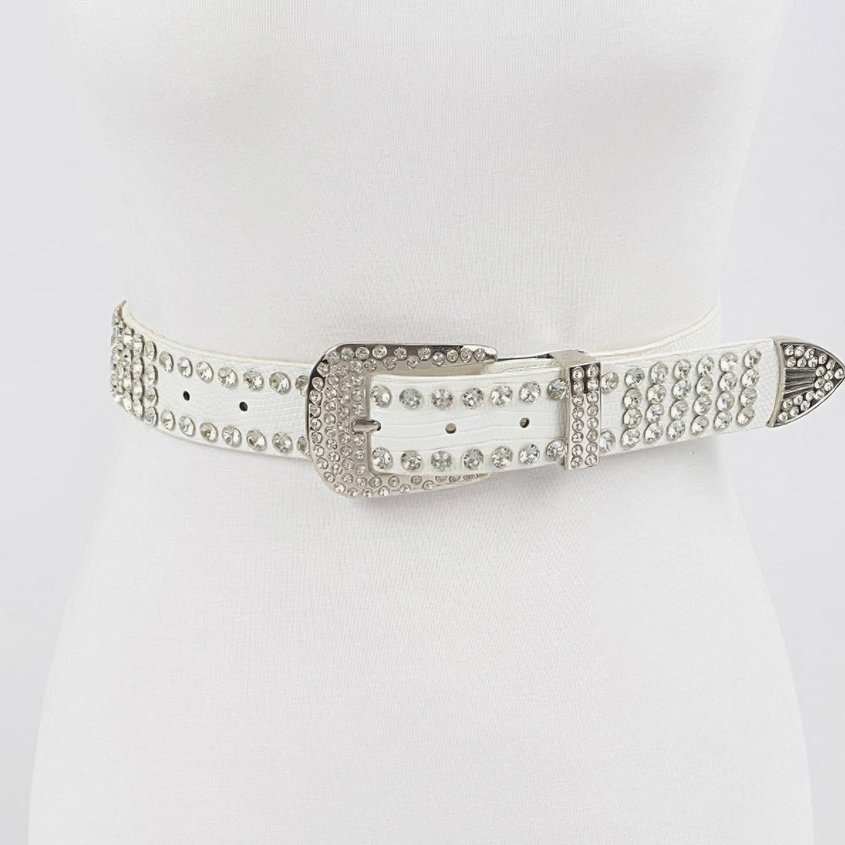 Studded Poly Belt - StylishShop