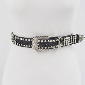 Studded Poly Belt - StylishShop