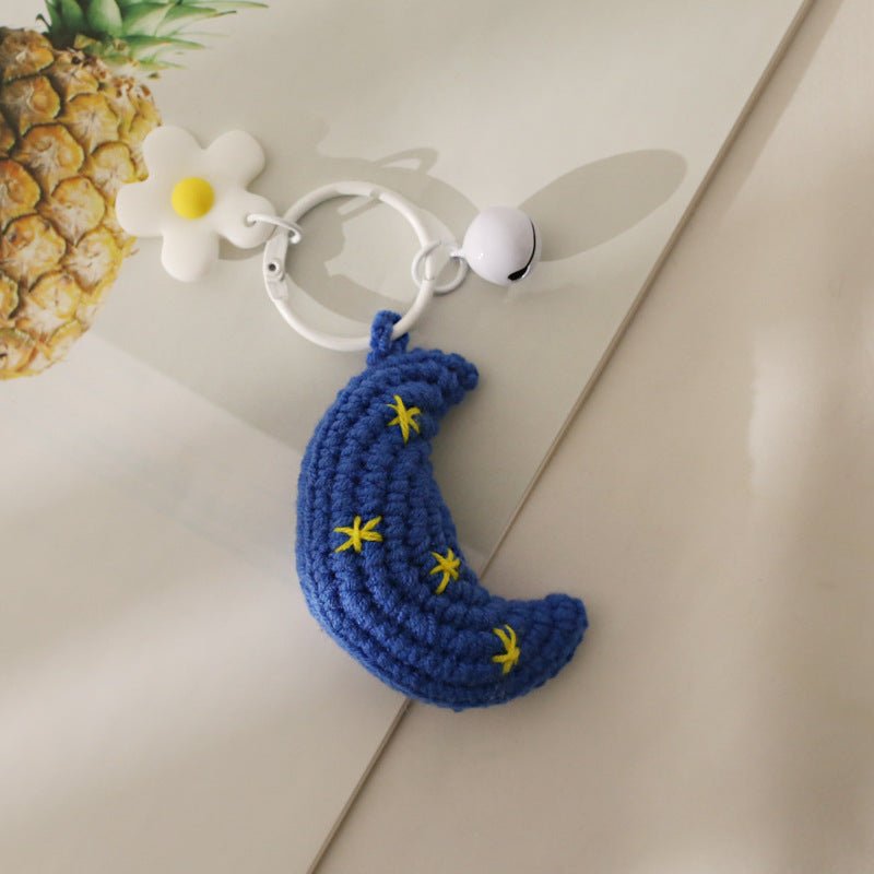 Sunflower Knitted Pendant Jewelry Cute Handmade - StylishShop